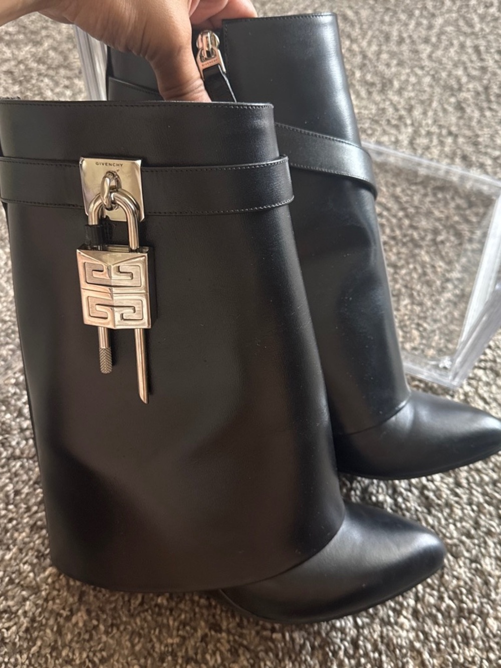 Givenchy Shark lock boots
